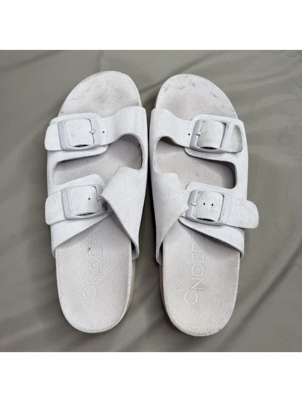 Oncept Womens 10 Sky Suede Slide Sandals